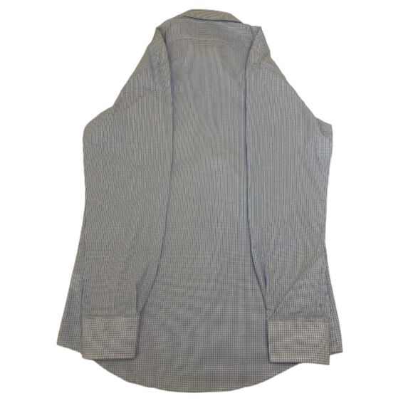 The men's store Long Sleeve Checked Button Down Shirt - Regular Fit - Neck 15 - Picture 2 of 11